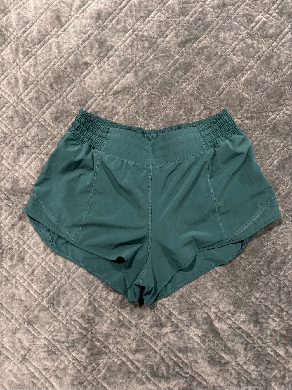 lululemon athletica Teal Athletic Running Shorts